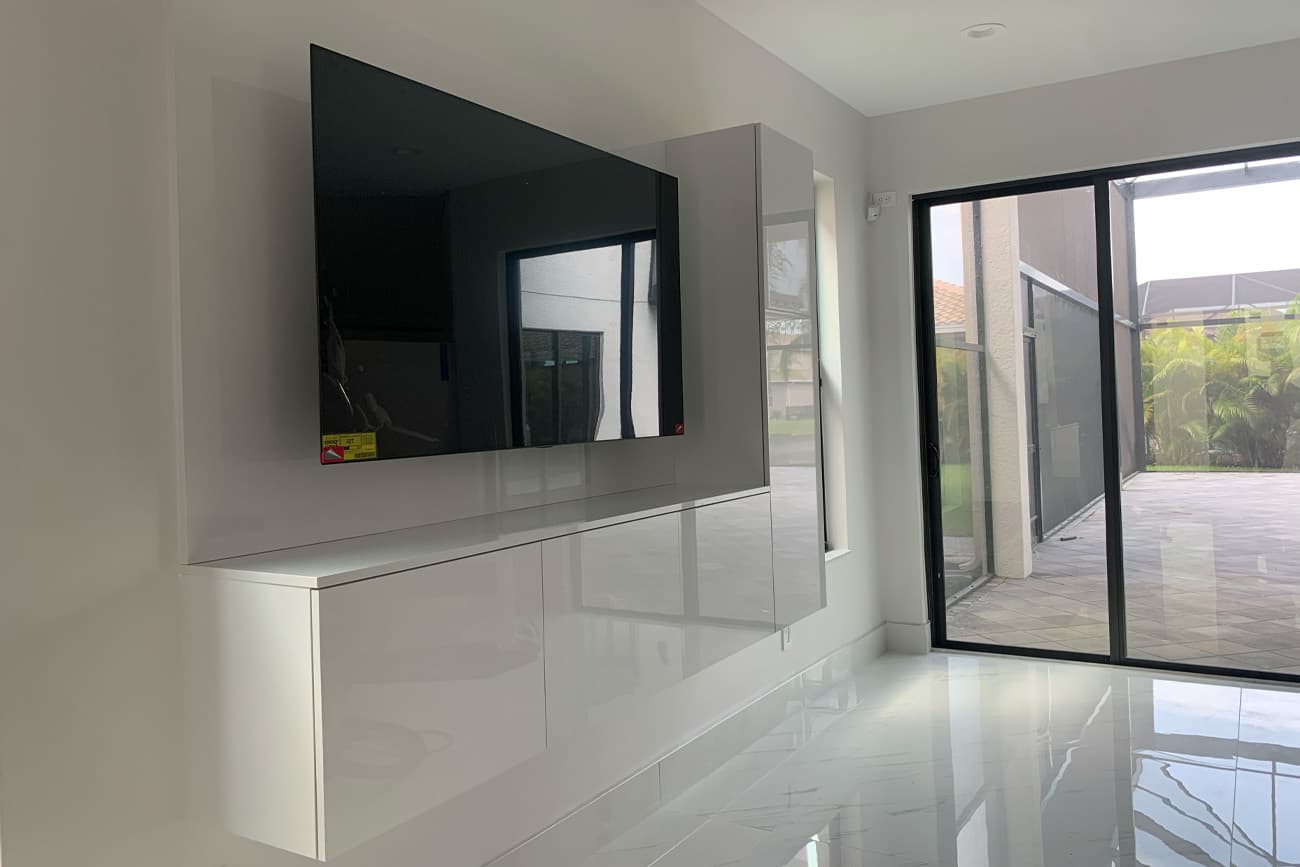 Entertainment Centers project 14