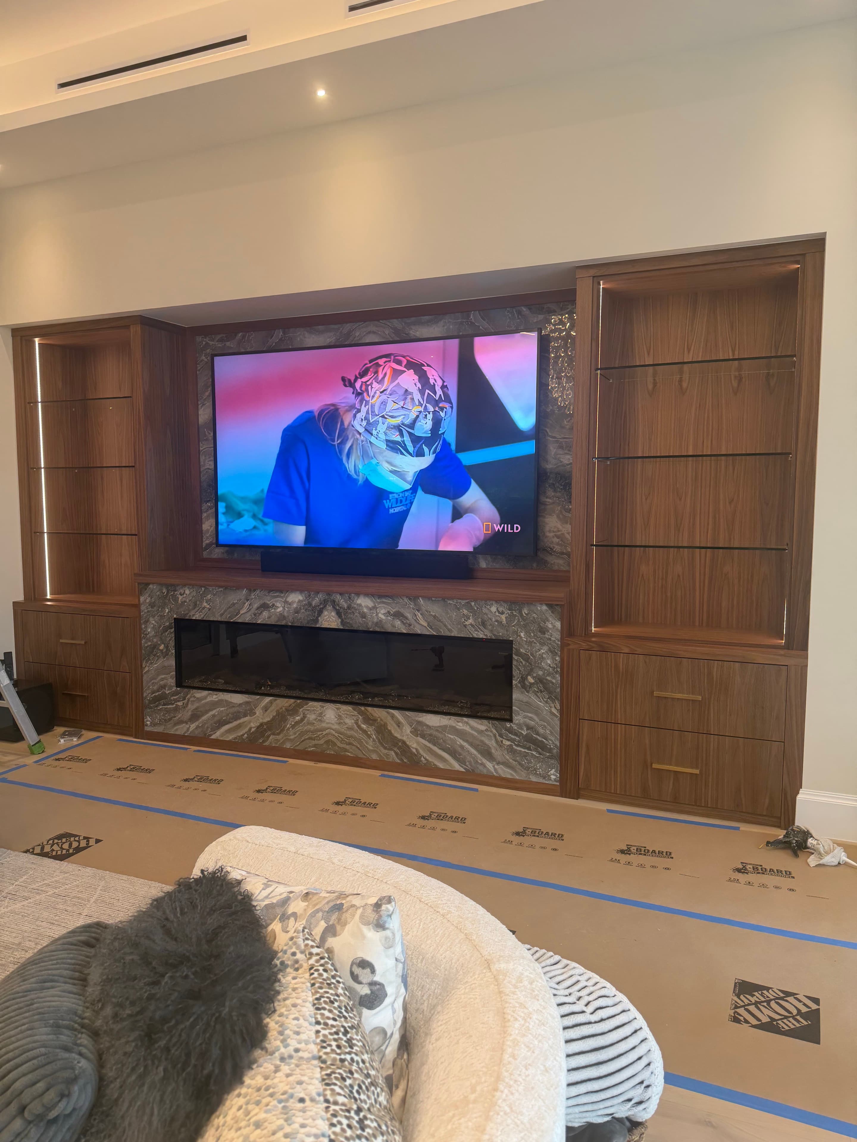 Entertainment Centers project 17
