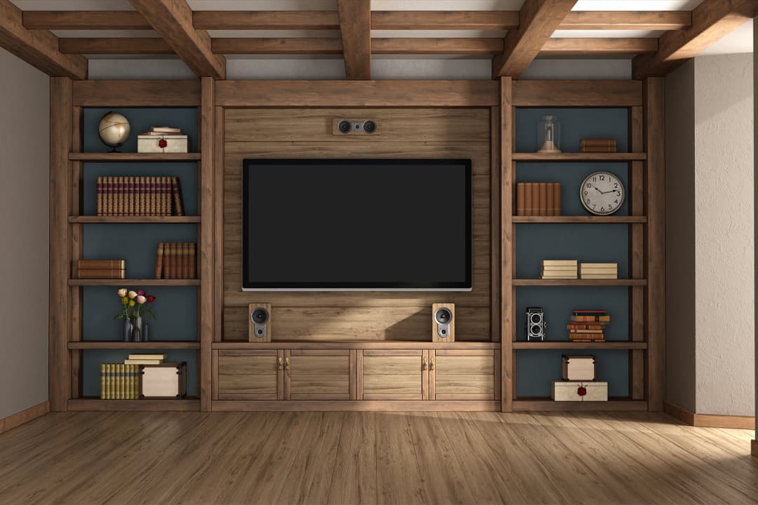 Entertainment Centers project 6